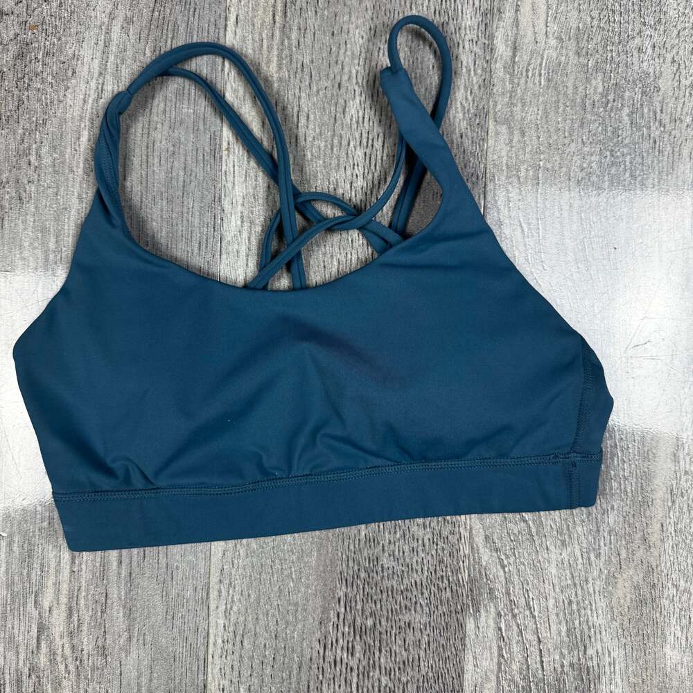 CRZ YOGA Women's Strappy Yoga Sports Bra